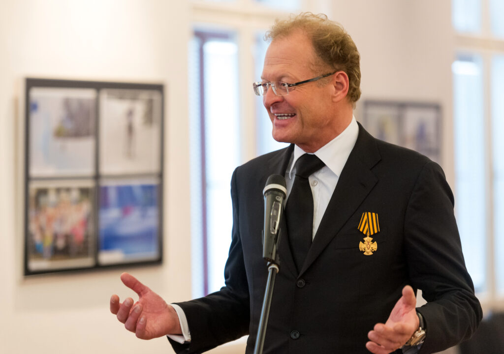 Janez Skrabec, podelitev ruskega priznanja